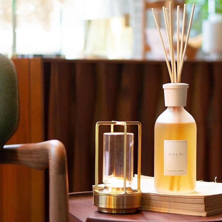 Ambient Lantern™ Cordless Crystal Table Lamp - Mantar Lamps
