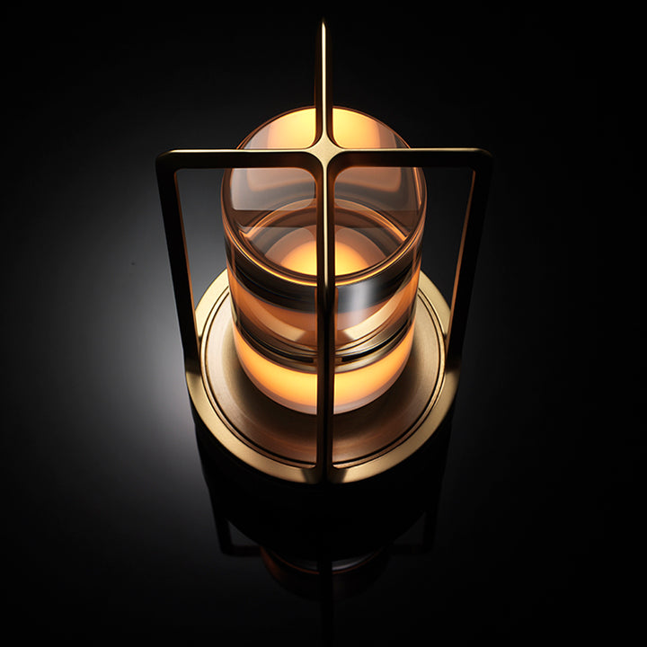 Ambient Lantern™ Cordless Crystal Table Lamp - Mantar Lamps
