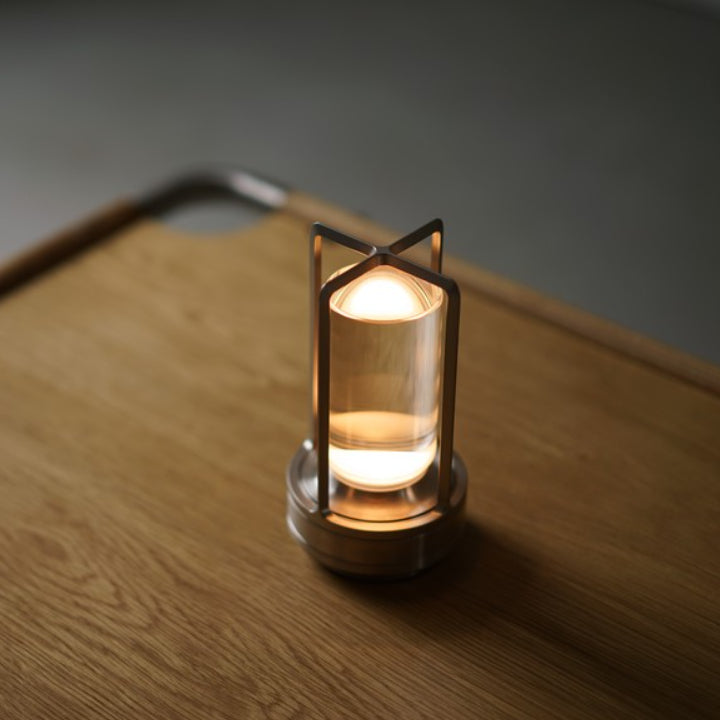 Ambient Lantern™ Cordless Crystal Table Lamp - Mantar Lamps