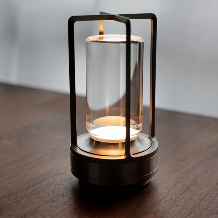 Ambient Lantern™ Cordless Crystal Table Lamp - Mantar Lamps