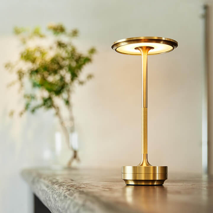 Ambient™ Metallic Cordless Table Lamp - Mantar Lamps