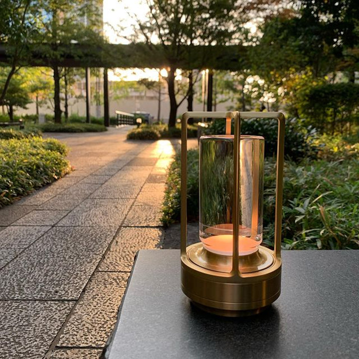 Ambient Lantern™ Cordless Crystal Table Lamp - Mantar Lamps