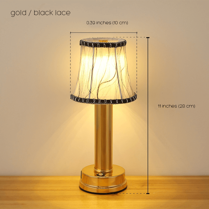Doku Fabric LED Cordless Rechargeable Atmosphere Table Lamp