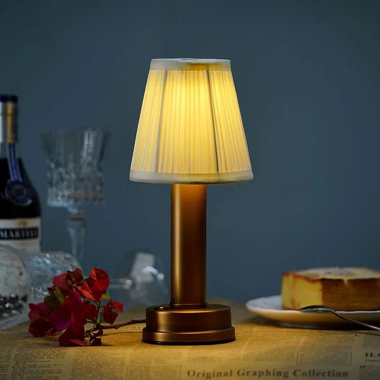 Doku Fabric LED Cordless Rechargeable Atmosphere Table Lamp
