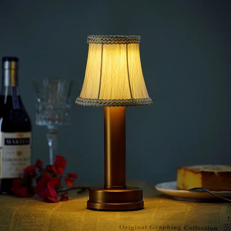 Doku Fabric LED Cordless Rechargeable Atmosphere Table Lamp