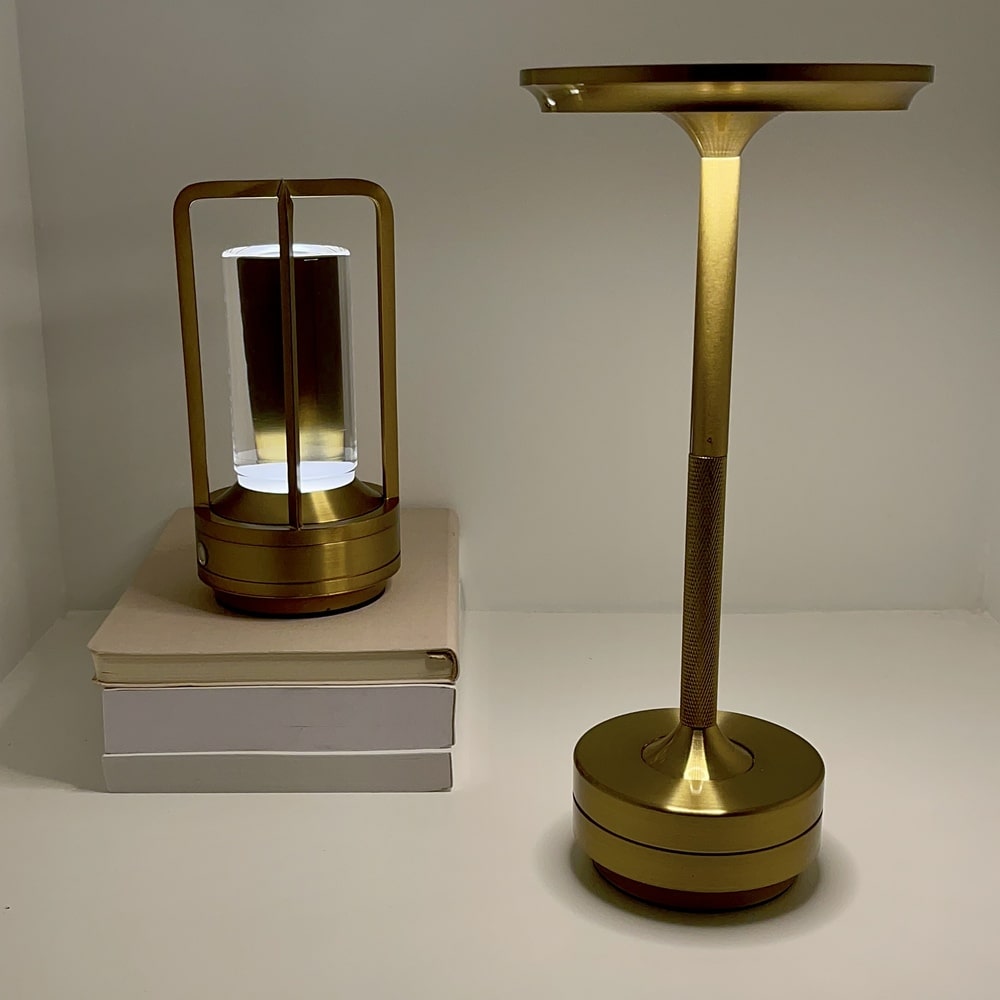 Ambient™ Metallic Cordless Table Lamp - Mantar Lamps