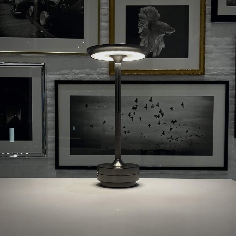 Ambient™ Metallic Cordless Table Lamp - Mantar Lamps