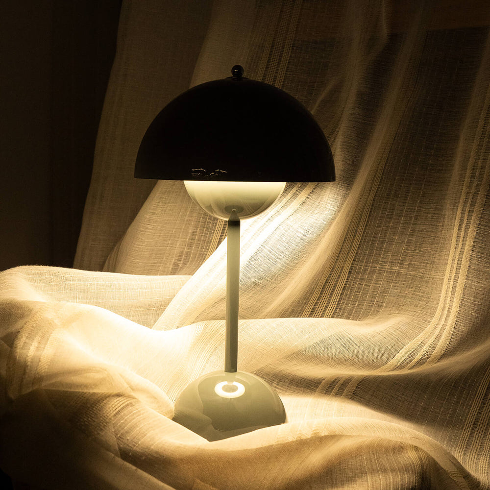 Brulee Cordless Modern Table Lamp - Rechargeable