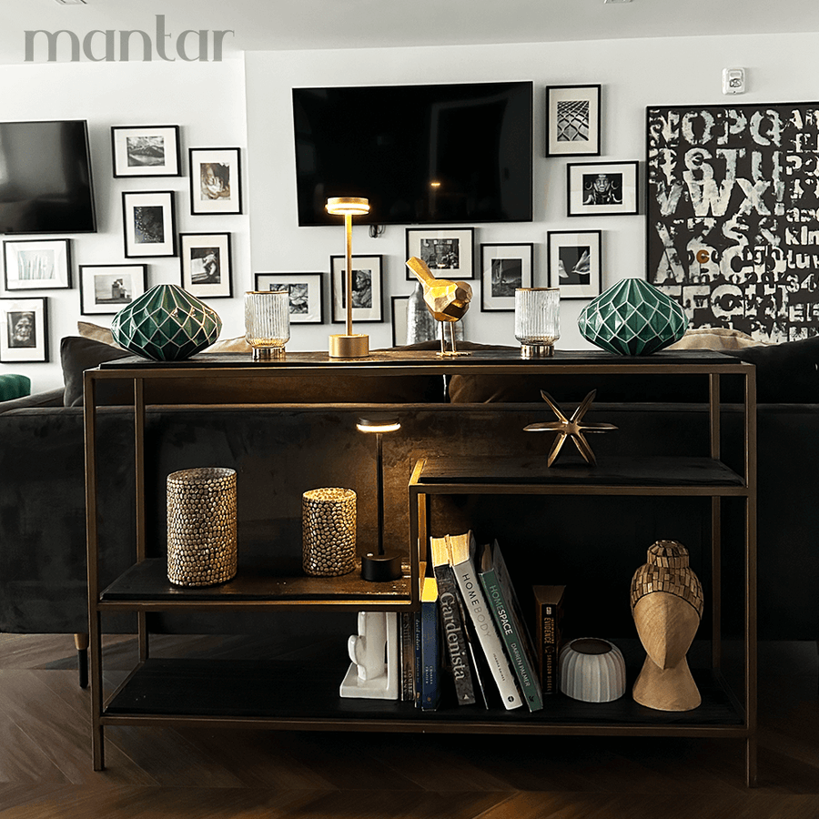 Lampada A Sospensione In Legno Con Paralume In Bambù In Finitura Marrone Pierro Forme
