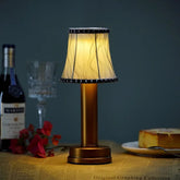 Doku Fabric LED Cordless Rechargeable Atmosphere Table Lamp